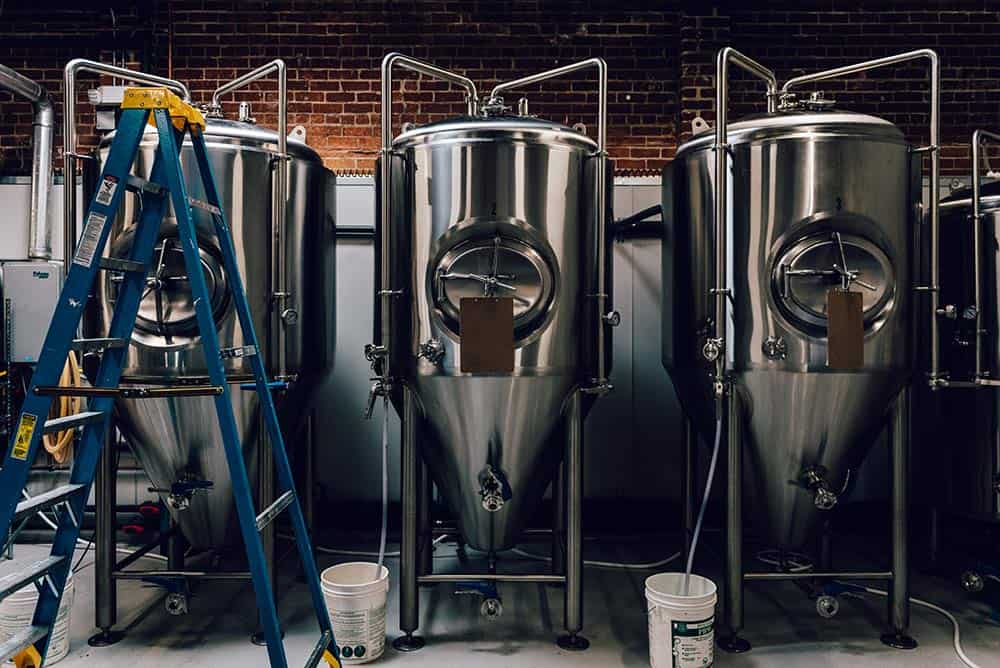 Big Stump Brewing Vats
