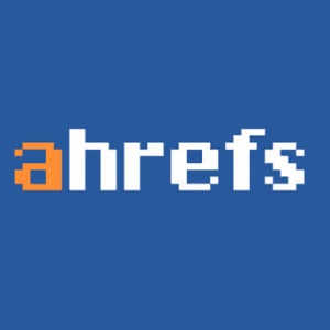 Ahrefs is our tool for monitoring links and competition