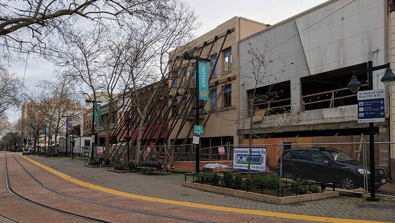 Poor conditions around Golden 1 Center