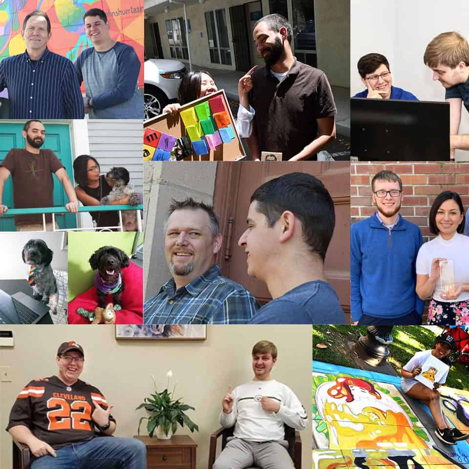 our-team-genuinely-cares team members collage